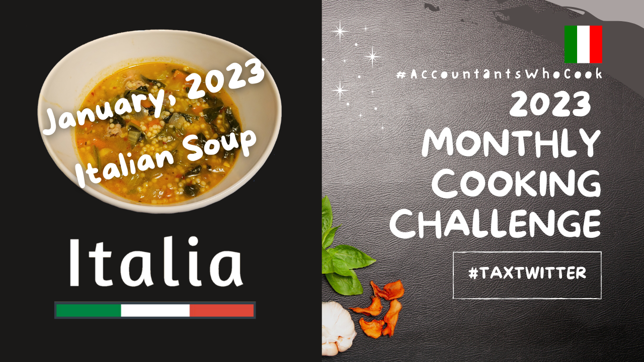January 2023 Cooking Challenge – Italian Soup
